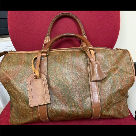 Other - Authentic Etro Vintage Duffle Bag